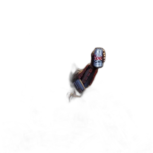 bottle, food, weapon, robot transparent PNG cut-out