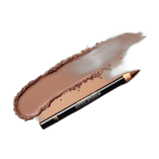 photorealistic, earth tones, thebalm, cosmetics transparent PNG cut-out