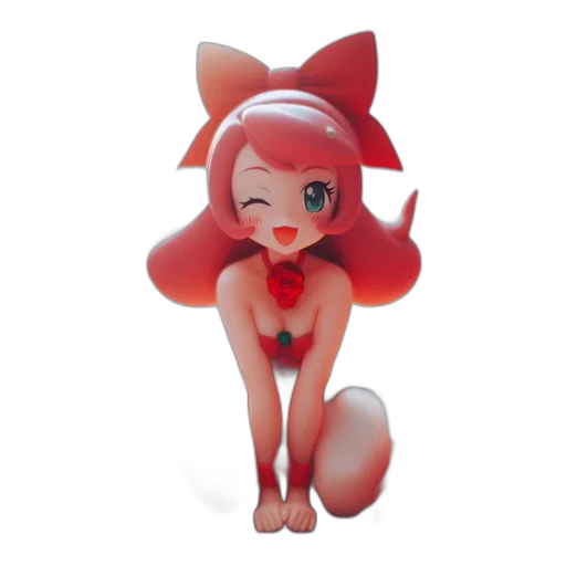 creature, animal, robot, staff, 3d render, concept art, anime, pixel art transparent PNG cut-out