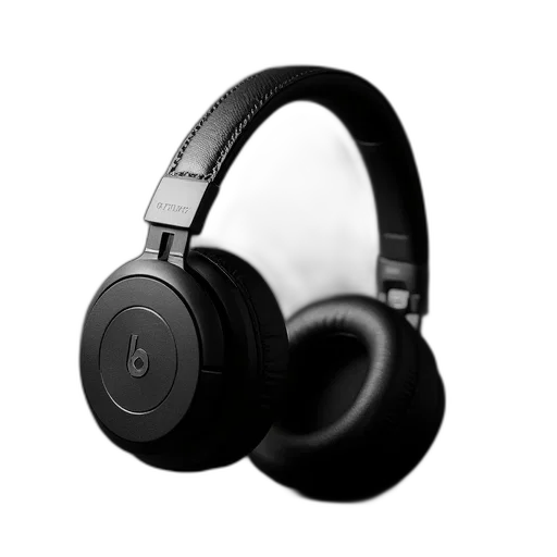 anker, beats, dre, wireless, ear, headphones, black transparent PNG cut-out