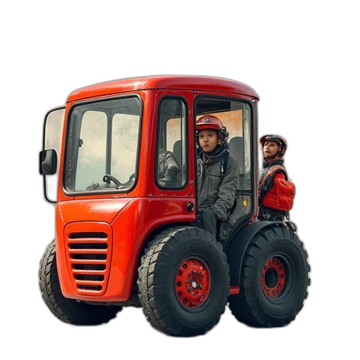 robot, car, animal, hat, concept art, 3d render, pixel art, photorealistic transparent PNG cut-out