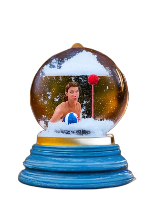 umbrella, 3d render, photorealistic, snow transparent PNG cut-out
