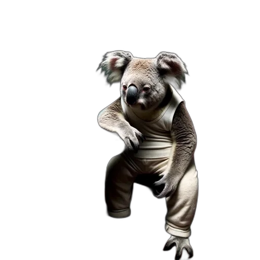 animal, staff, creature, photorealistic, 3d render, concept art, fantasy art, anthropomorphic transparent PNG cut-out