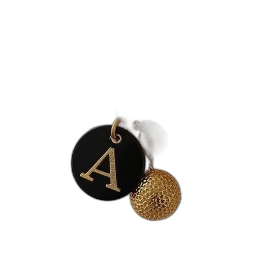 jewelry, crown, initial, charm transparent PNG cut-out