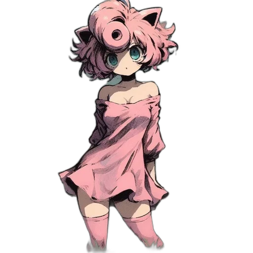dress, mask, creature, animal, concept art, anime, pixel art, watercolor transparent PNG cut-out