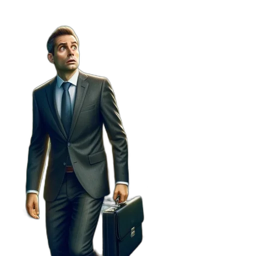 staff, jacket, concept art, man, suit, stands, lush, vibrant transparent PNG cut-out