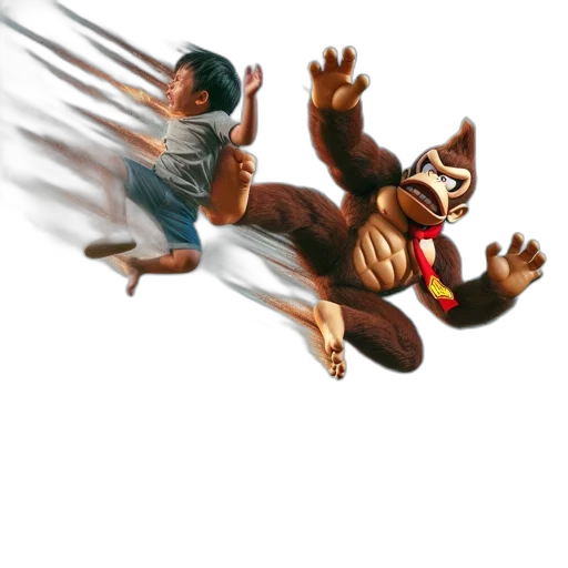 concept art, 3d render, pixel art, comic book art, boy, casual, clothing, surprised transparent PNG cut-out