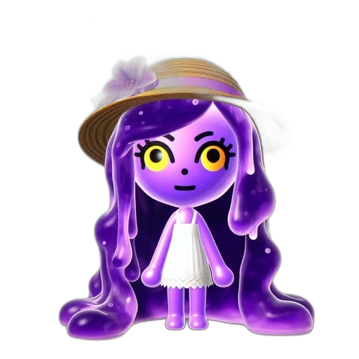 hat, creature, staff, dragon, cartoon, fantasy art, 3d render, concept art transparent PNG cut-out
