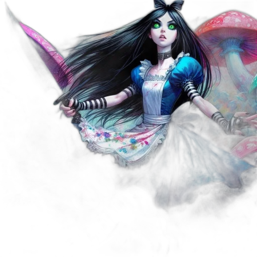 fantasy art, concept art, comic book art, watercolor, outer space, pastel, blue, colorful transparent PNG cut-out