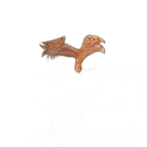 dragon, staff, creature, animal, concept art, photorealistic, 3d render, fantasy art transparent PNG cut-out