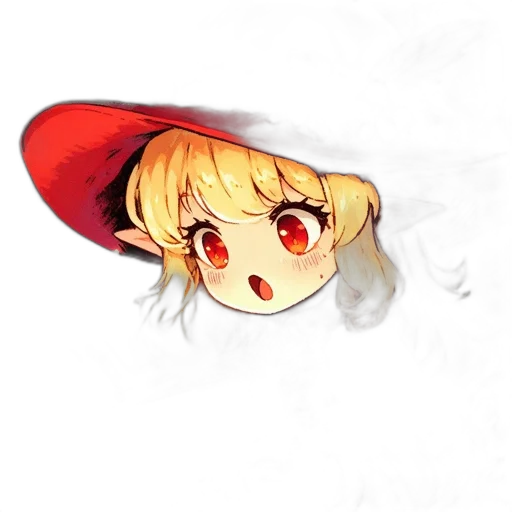 hat, dragon, staff, umbrella, anime, pixel art, watercolor, concept art transparent PNG cut-out