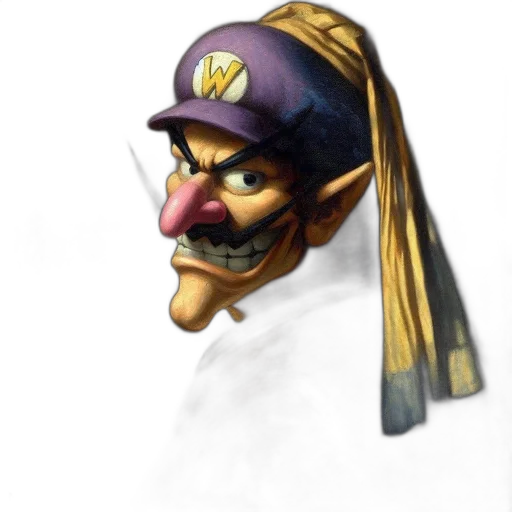 mask, face, hat, staff, concept art, photorealistic, 3d render, fantasy art transparent PNG cut-out