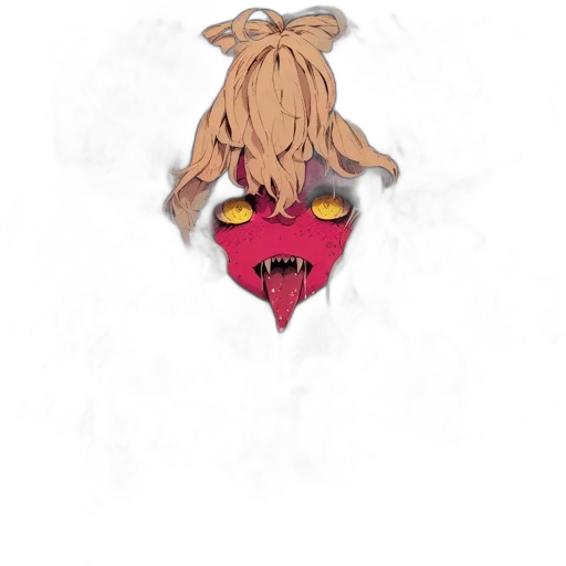 mask, face, jacket, creature, concept art, pixel art, anime, watercolor transparent PNG cut-out