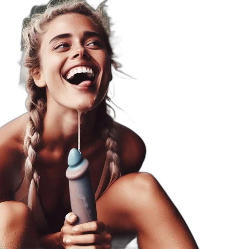 hair, sword, weapon, staff, photorealistic, concept art, young, woman transparent PNG cut-out