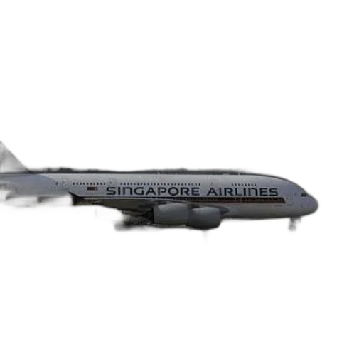 photorealistic, 3d render, singapore, airlines, airplane, parked, tarmac, airport transparent PNG cut-out