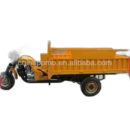 weapon, car, animal, photorealistic, 3d render, advertisement, yellow, three-wheeled transparent PNG cut-out