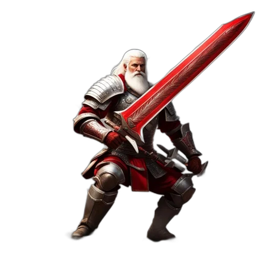 sword, weapon, staff, concept art, fantasy art, 3d render, pixel art, elderly transparent PNG cut-out