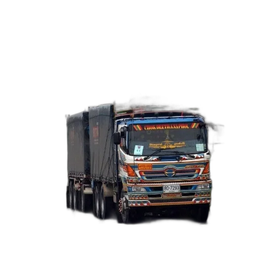 animal, weapon, photorealistic, 3d render, concept art, anime, colorful, truck transparent PNG cut-out