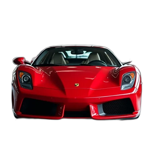 car, animal, weapon, photorealistic, 3d render, concept art, red, sports transparent PNG cut-out