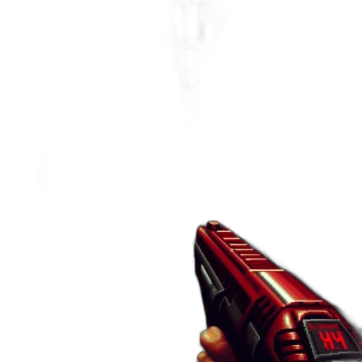 weapon, robot, staff, bottle, concept art, pixel art, photorealistic, 3d render transparent PNG cut-out