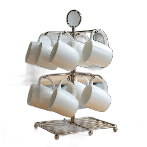 furniture, jewelry, crown, robot, 3d render, concept art, collection, white transparent PNG cut-out