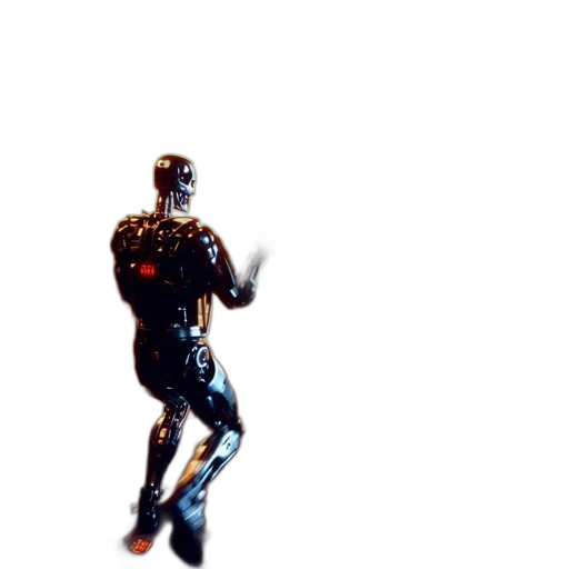 robot, creature, animal, mask, 3d render, concept art, cyberpunk, comic book art transparent PNG cut-out