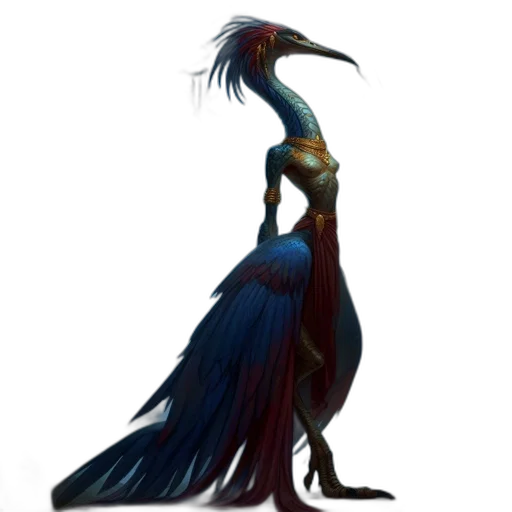animal, staff, creature, dress, concept art, fantasy art, 3d render, pixel art transparent PNG cut-out