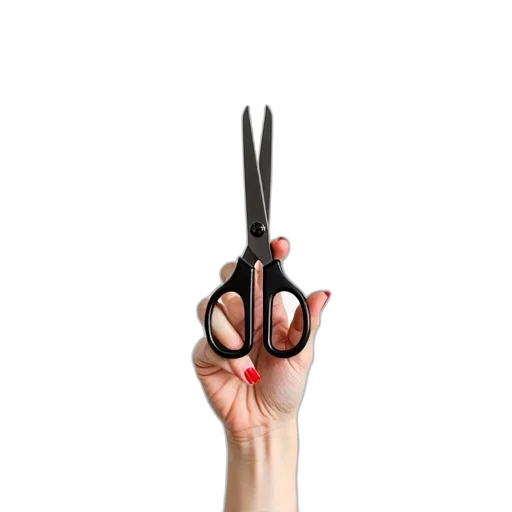 weapon, staff, hair, umbrella, 3d render, photorealistic, hand, holding transparent PNG cut-out
