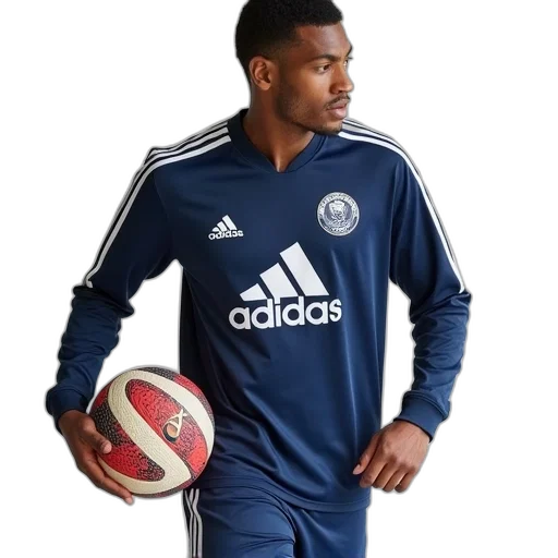 jacket, adidas, handball, hommes transparent PNG cut-out
