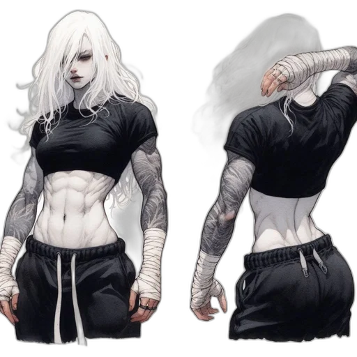jacket, concept art, comic book art, fantasy art, cyberpunk, monochrome, dark, earth tones transparent PNG cut-out