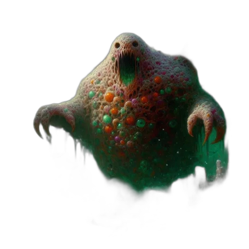 creature, animal, mask, food, concept art, 3d render, photorealistic, fantasy art transparent PNG cut-out