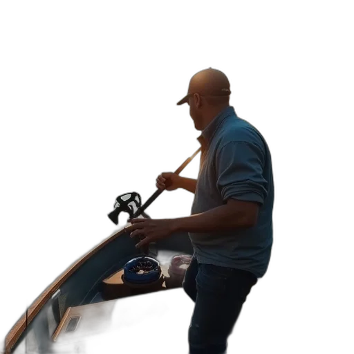 car, weapon, staff, robot transparent PNG cut-out