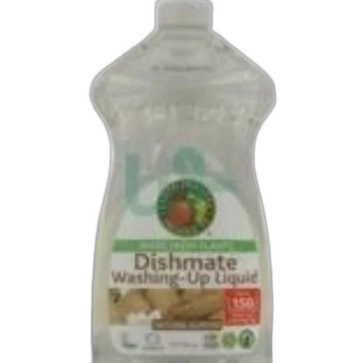 bottle, dishmate, washing-up, liquid, seventh, generation, white, background transparent PNG cut-out