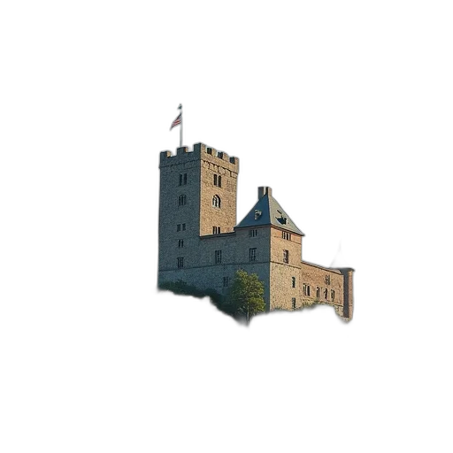 building, crown, dragon, concept art, 3d render, photorealistic, watercolor, medieval transparent PNG cut-out