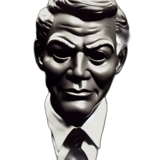 mask, face, cartoon, comic book art, man, suit, wears, expressive transparent PNG cut-out