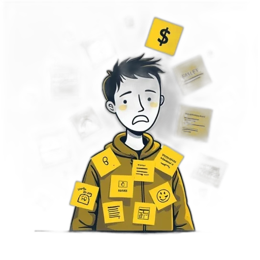 jacket, concept art, 3d render, stylized, illustration, person, sad, face transparent PNG cut-out