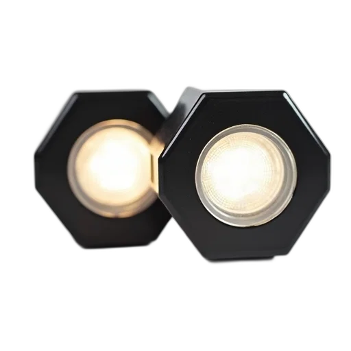 jewelry, 3d render, close-up, image, two, led, lights, black transparent PNG cut-out