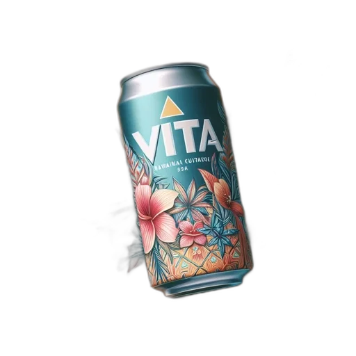bottle, food, vaporwave, 3d render, photorealistic, illustration, displays, vita transparent PNG cut-out