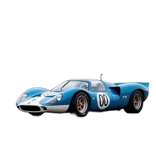 car, animal, photorealistic, 3d render, concept art, blue, white, race transparent PNG cut-out