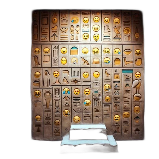 furniture, food, concept art, 3d render, golden, earth tones, ancient, egyptian transparent PNG cut-out