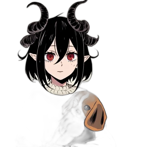 mask, dragon, hat, crown, anime, concept art, fantasy art, pixel art transparent PNG cut-out
