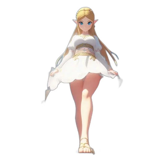 dress, staff, crown, sword, concept art, pixel art, 3d render, fantasy art transparent PNG cut-out