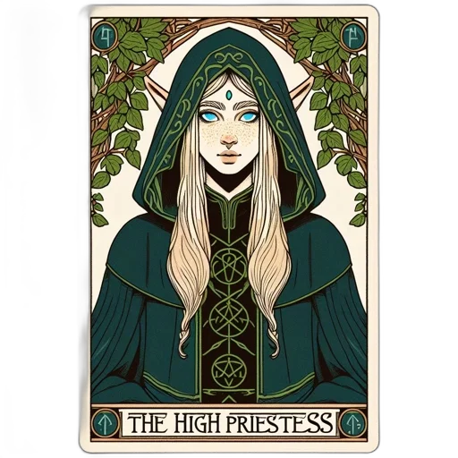 fantasy art, concept art, pixel art, comic book art, green, woman, styled, mystic transparent PNG cut-out