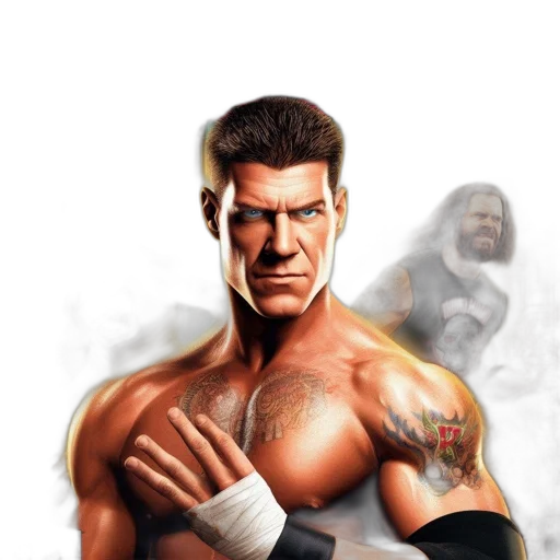 photorealistic, concept art, 3d render, fantasy art, three, wrestlers, pose, against transparent PNG cut-out