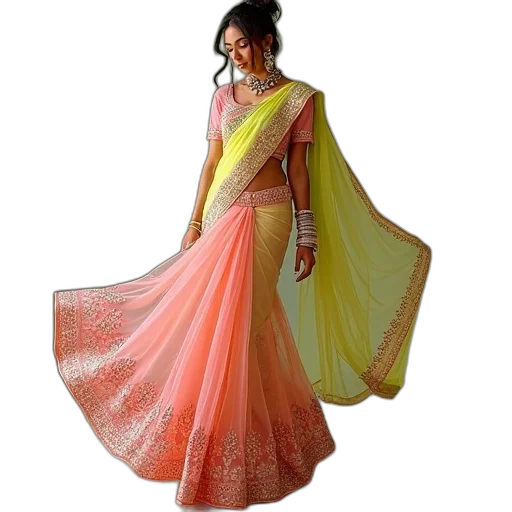 dress, pastel, colorful, neon transparent PNG cut-out