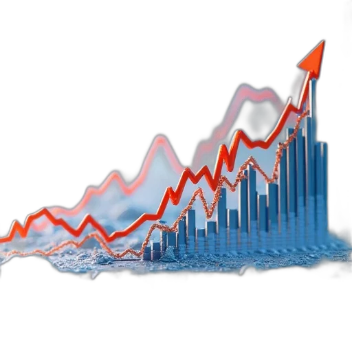 line, graph, depicting, commerce transparent PNG cut-out