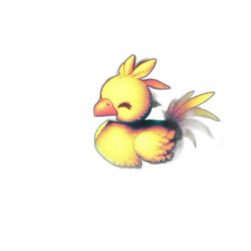 animal, dragon, creature, staff, pixel art, 3d render, concept art, photorealistic transparent PNG cut-out
