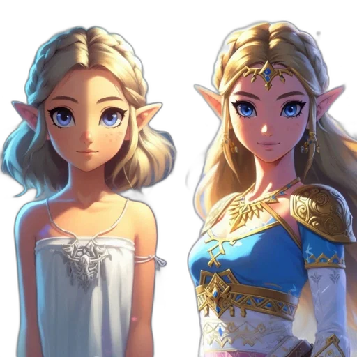 crown, dress, face, fantasy art transparent PNG cut-out