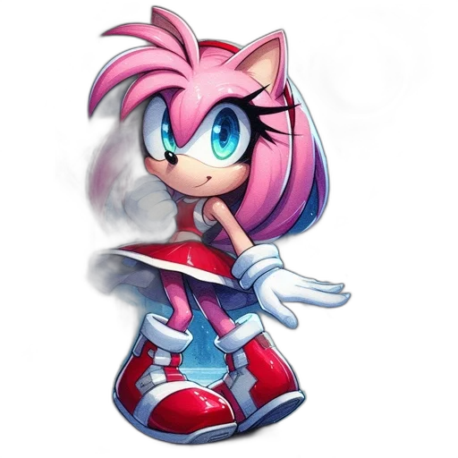 staff, concept art, 3d render, pixel art, cartoon, animated, lady, stands transparent PNG cut-out