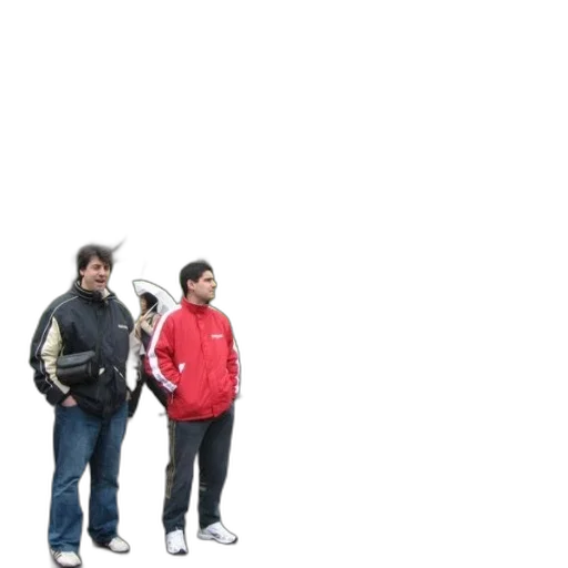 jacket, staff, umbrella, robot, 3d render, pixel art, concept art, photorealistic transparent PNG cut-out